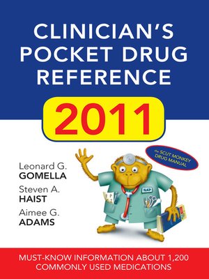 cover image of Clinician's Pocket Drug Reference, 2011